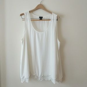 Torrid scallop edge top 3x